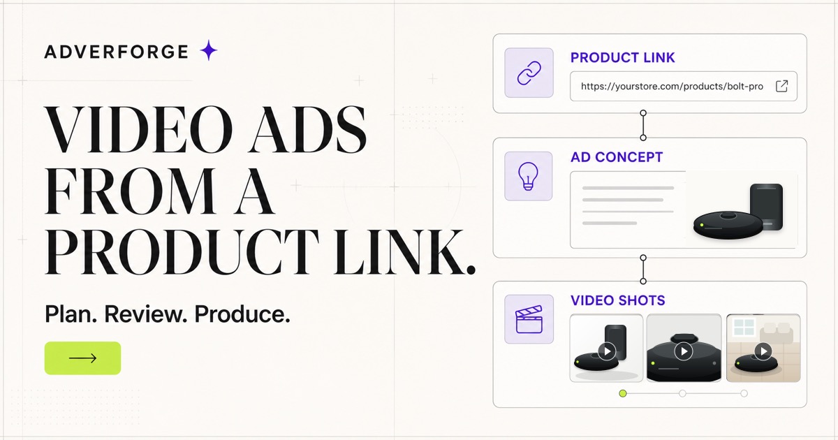 Robot vacuum ecommerce video ad storyboard preview